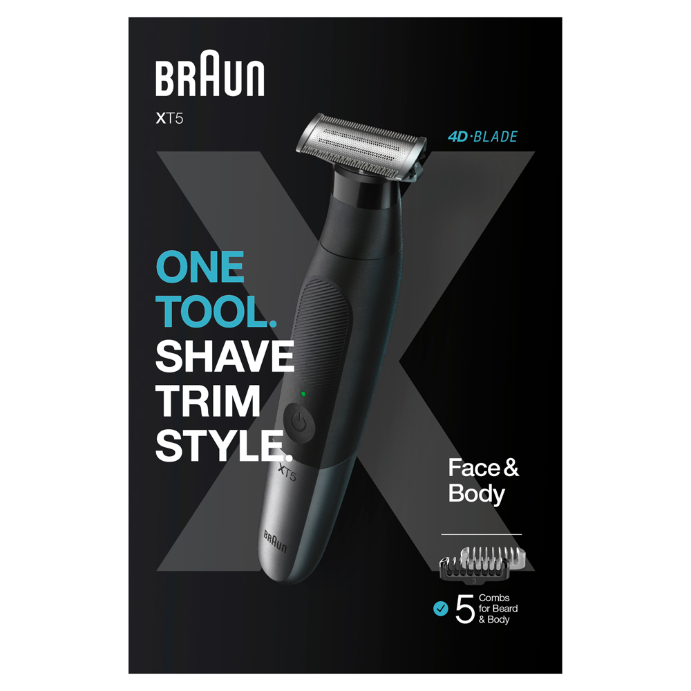 Braun Series XT5 Beard Trimmer, Shaver and Electric Razor for Men
