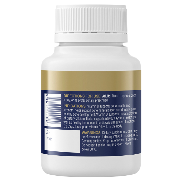 BioCeuticals D3 Capsules 60 Capsules