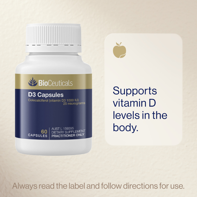 BioCeuticals D3 Capsules 60 Capsules