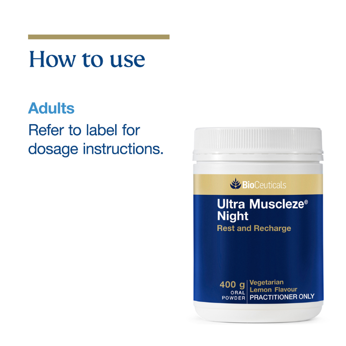 BioCeuticals Ultra Muscleze® Night 400g