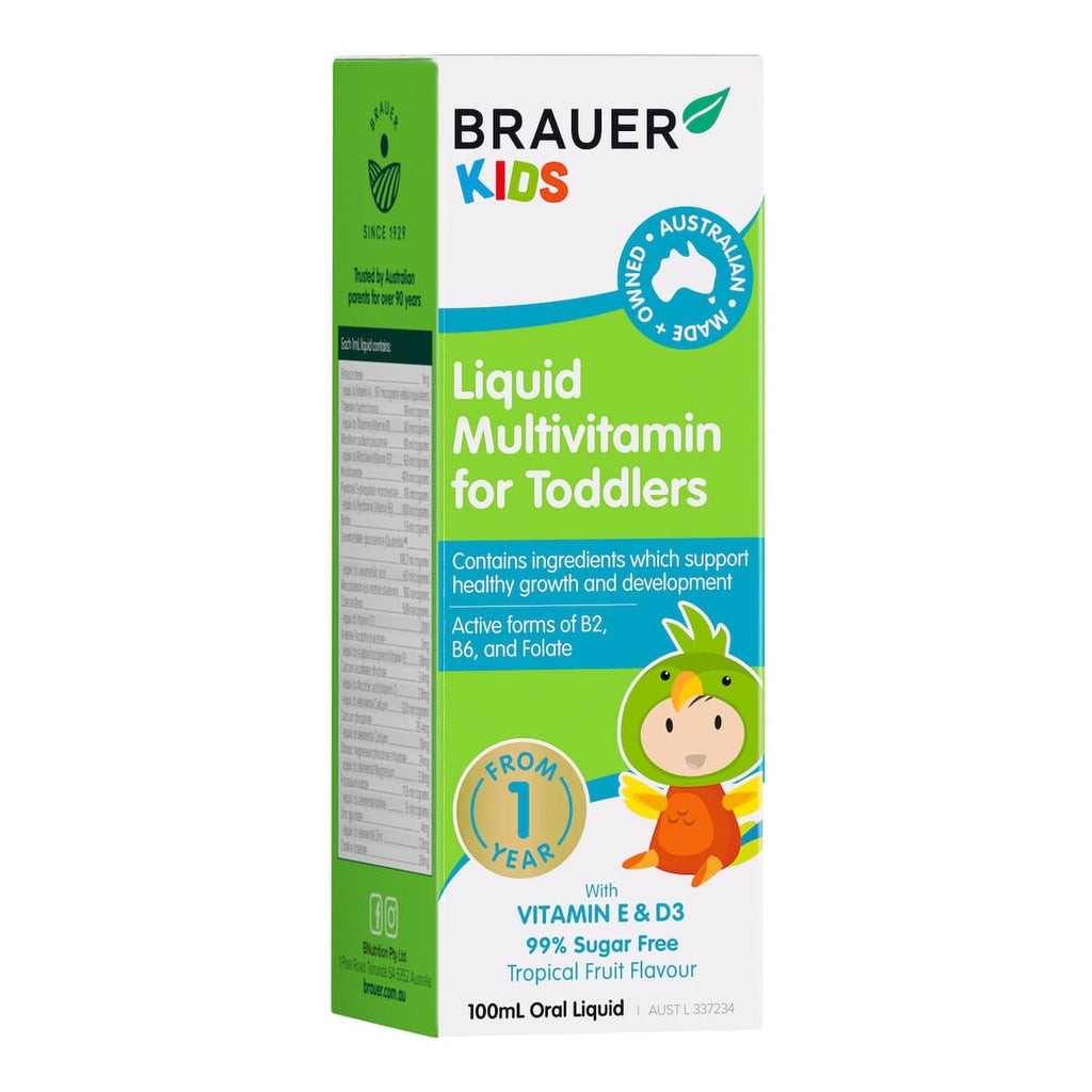 Brauer Baby & Kids Liquid Multivitamin 100mL