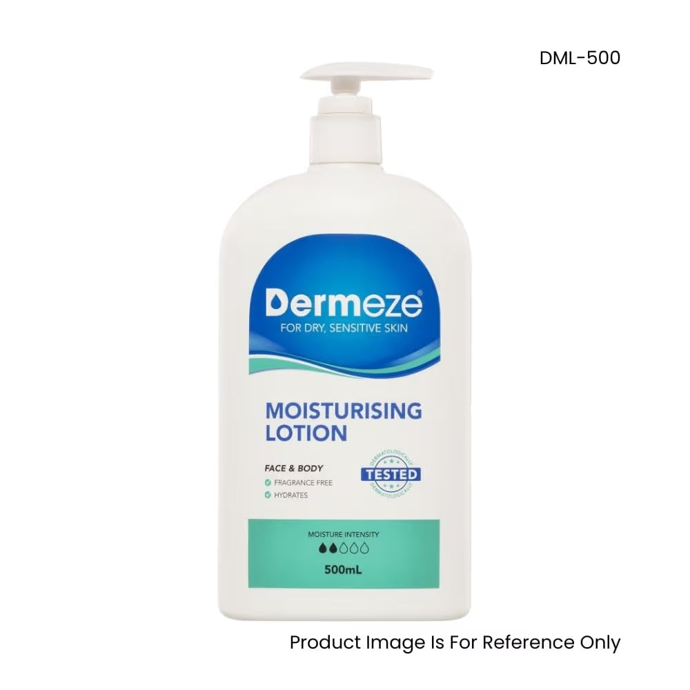 Dermeze Moisturising Lotion Bottle 500ml