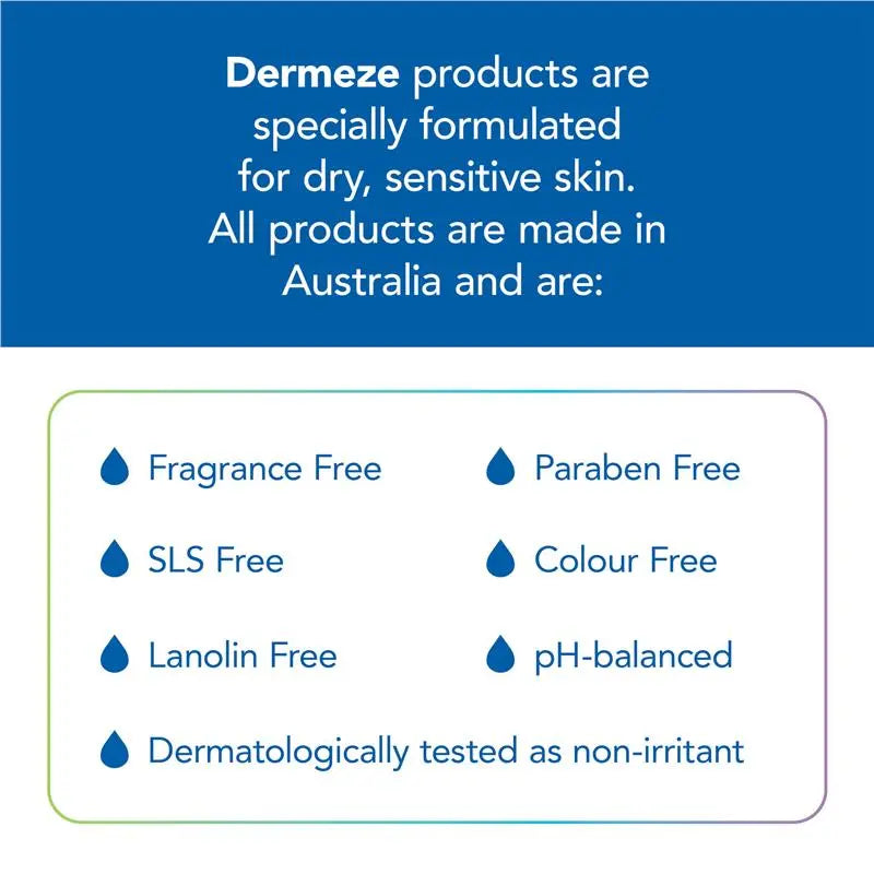 Dermeze Soap Free Wash 1L