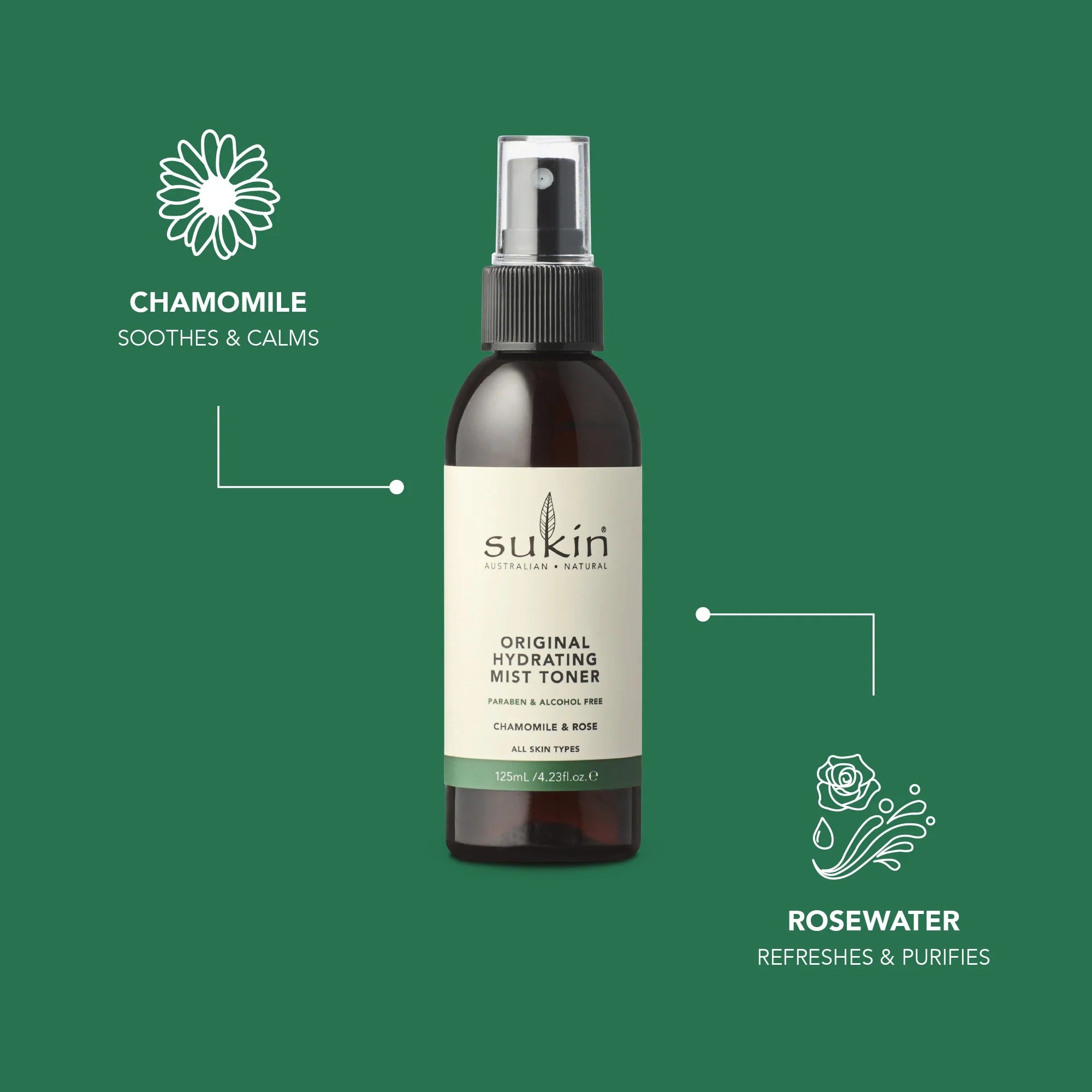 Sukin Hydrating Mist Toner 125mL