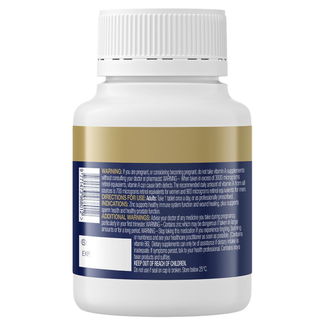 BioCeuticals Zinc Sustain 120 Tablets