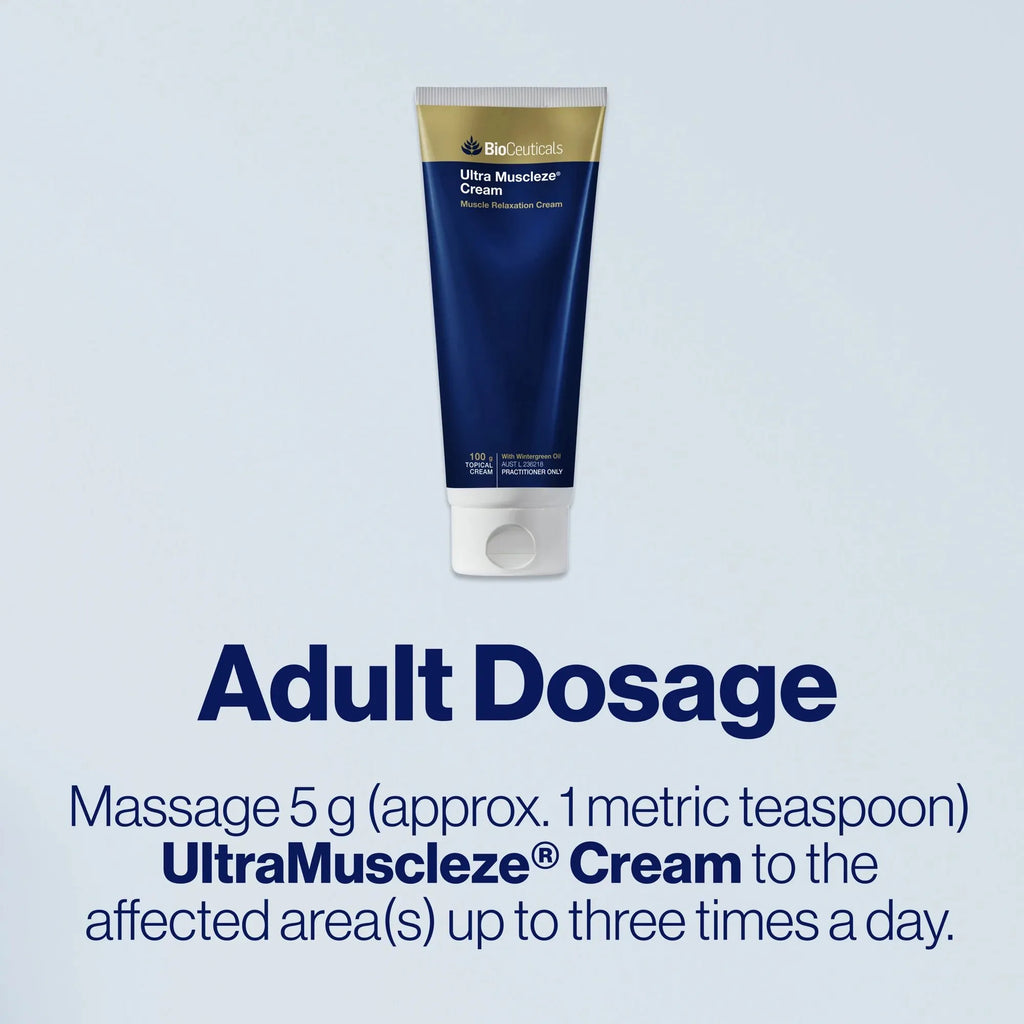 BioCeuticals Ultra Muscleze Cream 100g