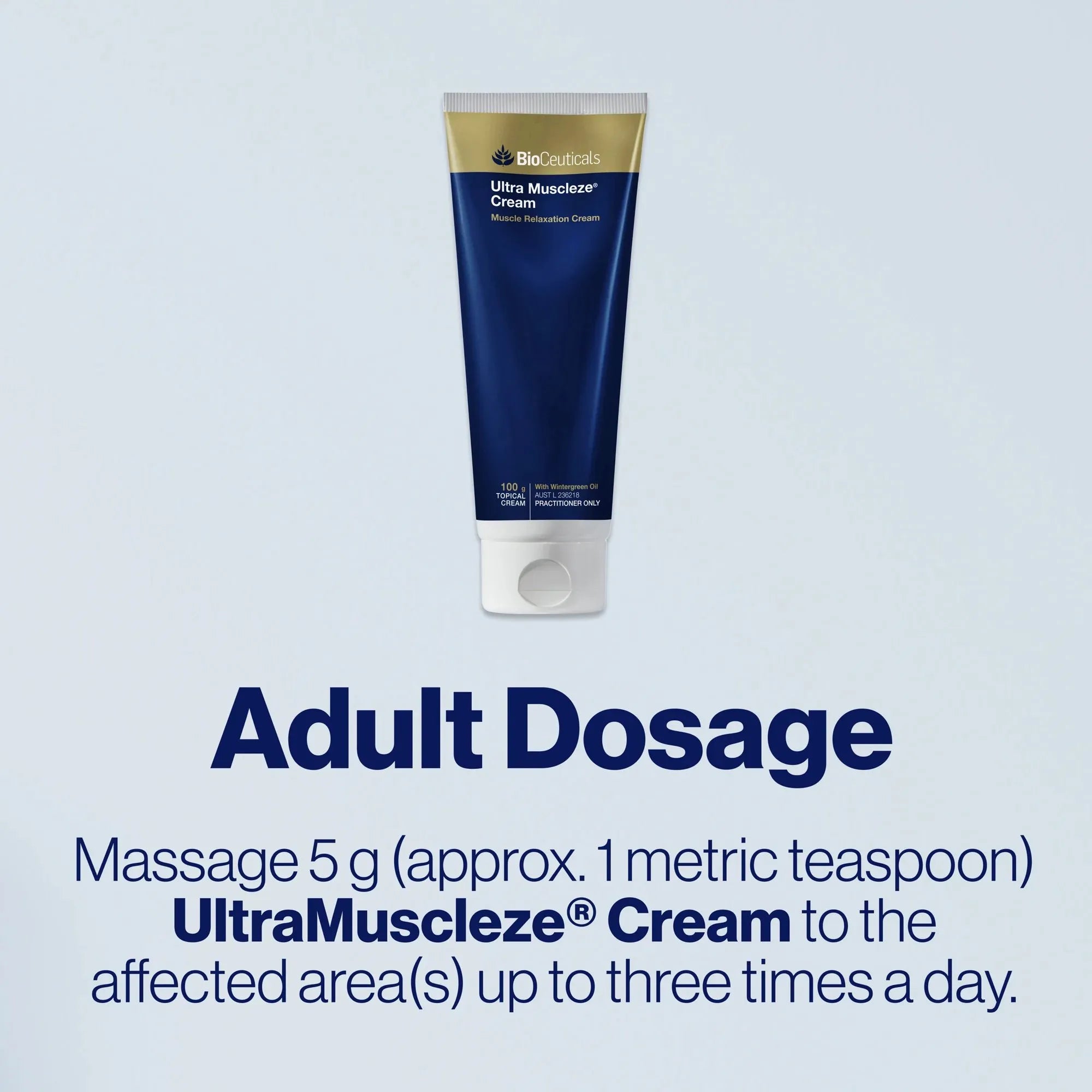 BioCeuticals Ultra Muscleze Cream 100g