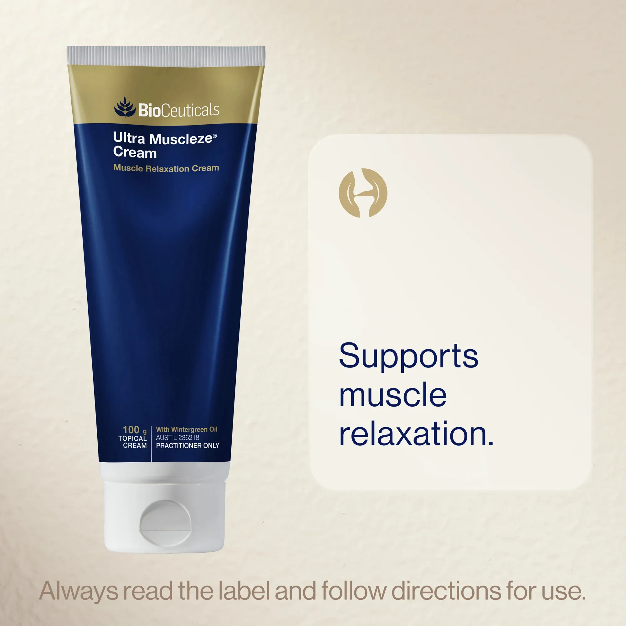 BioCeuticals Ultra Muscleze Cream 100g
