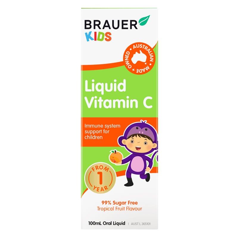 Brauer Baby & Kids Liquid Vitamin C 100mL