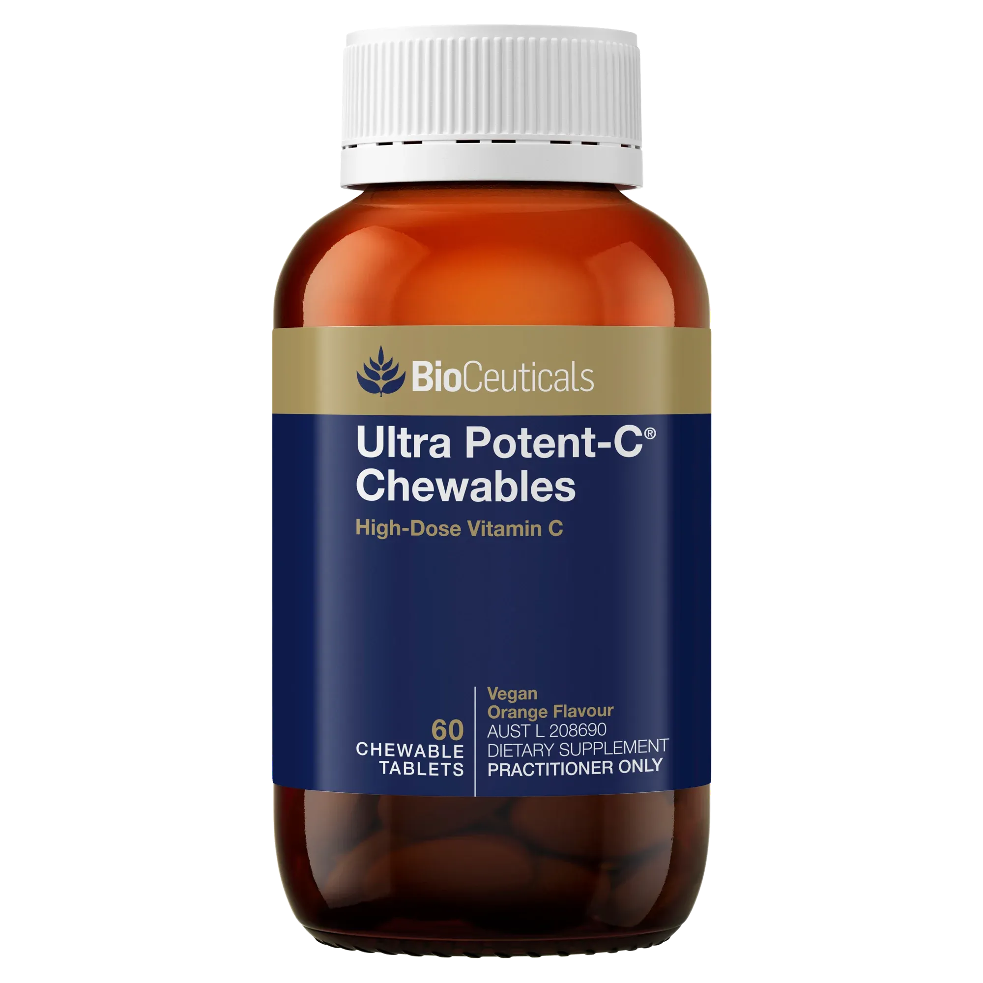 BioCeuticals Ultra Potent-C Chewable 60 Tablets