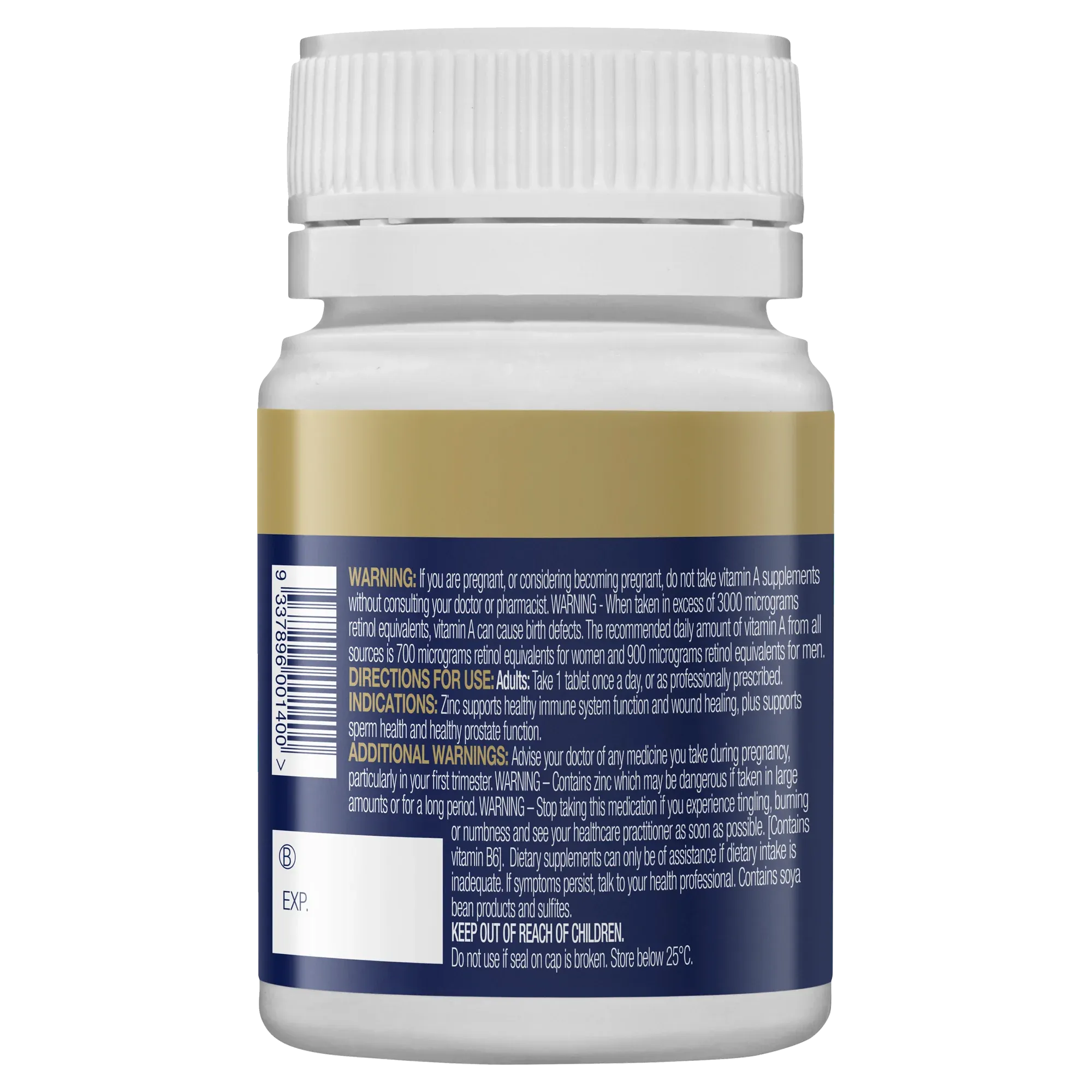 BioCeuticals Zinc Sustain 60 Tablets