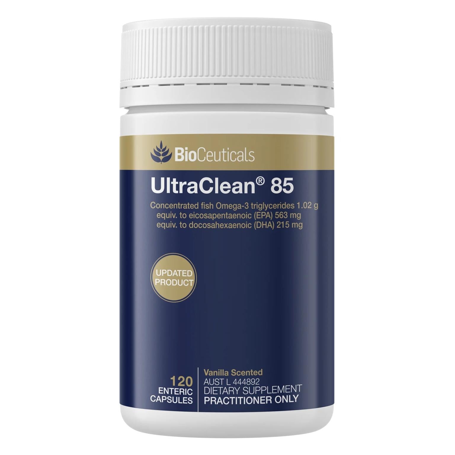 BioCeuticals UltraClean® 85 Fish Oil 120 Capsules