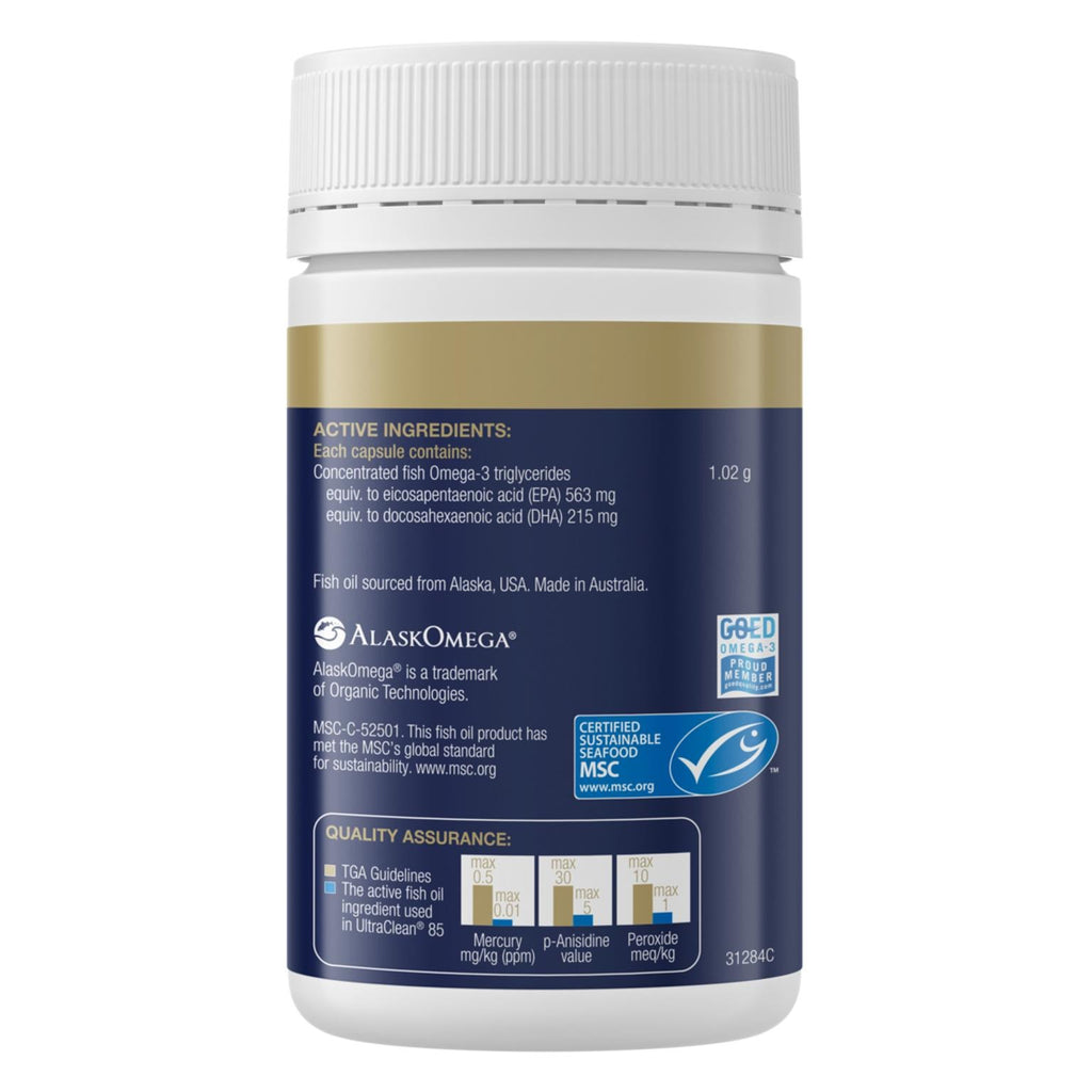 BioCeuticals UltraClean® 85 Fish Oil 120 Capsules