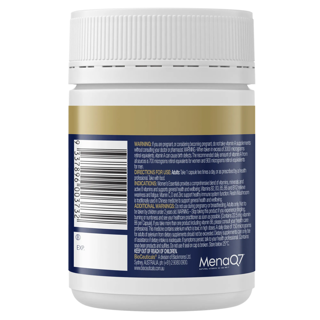 BioCeuticals NF Women's Essentials 120 Capsules