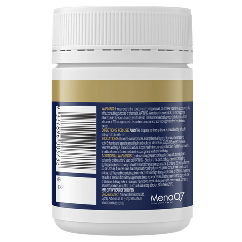 BioCeuticals NF Women's Essentials 120 Capsules