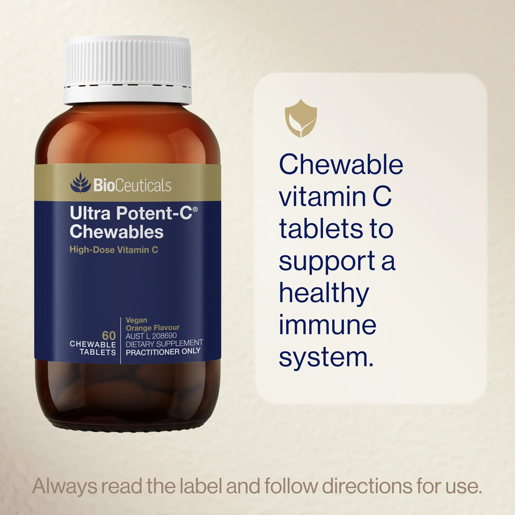 BioCeuticals Ultra Potent-C Chewable 60 Tablets