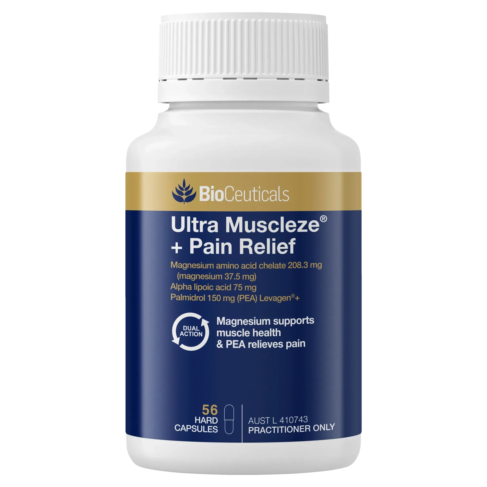 BioCeuticals Ultra Musc+Pain Relief 56 Capsules
