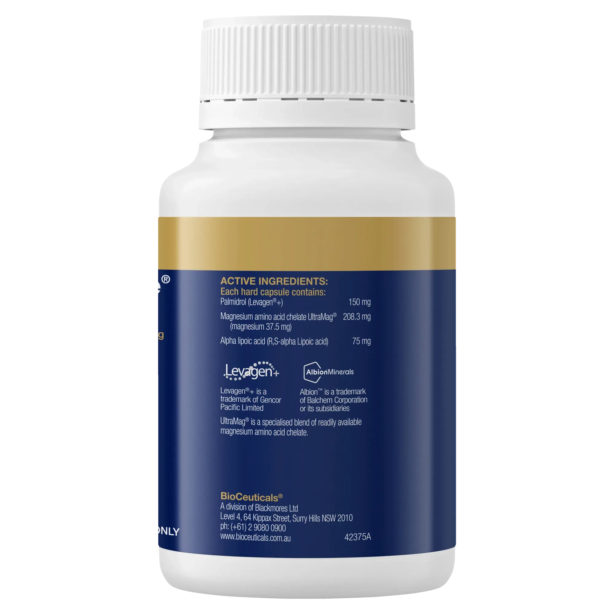 BioCeuticals Ultra Musc+Pain Relief 56 Capsules