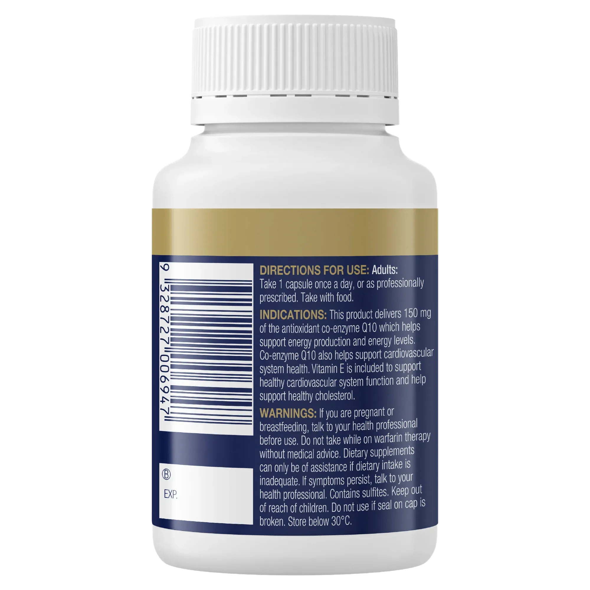 BioCeuticals CoQ10 Excel 150mg 60 Capsules