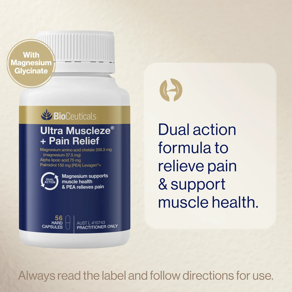 BioCeuticals Ultra Musc+Pain Relief 56 Capsules