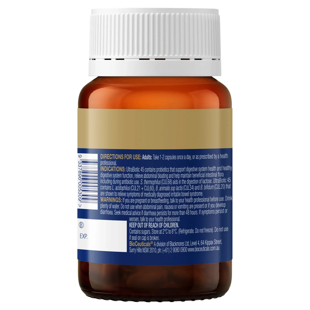BioCeuticals Ultbiotic 45 30 Capsules
