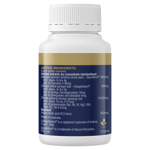 BioCeuticals Cognition Support 60 Tablets
