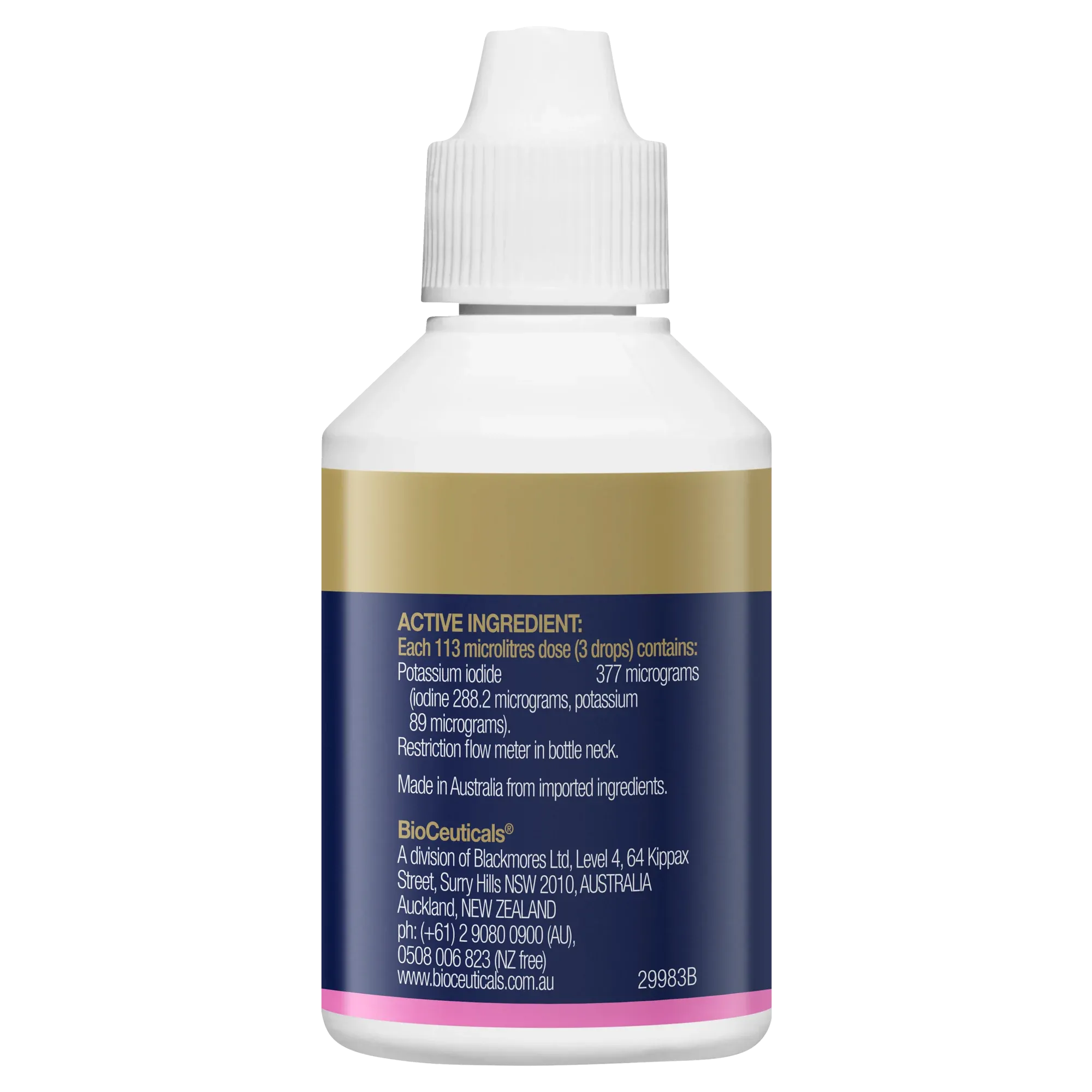BioCeuticals Iodine Drops 50mL