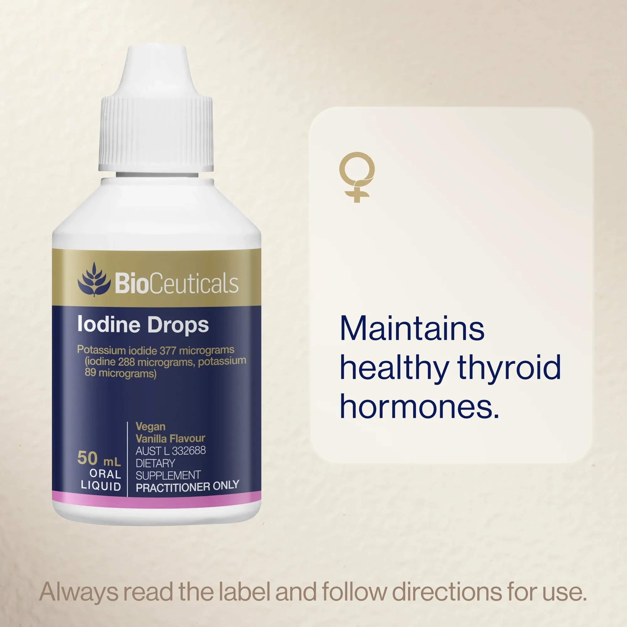 BioCeuticals Iodine Drops 50mL