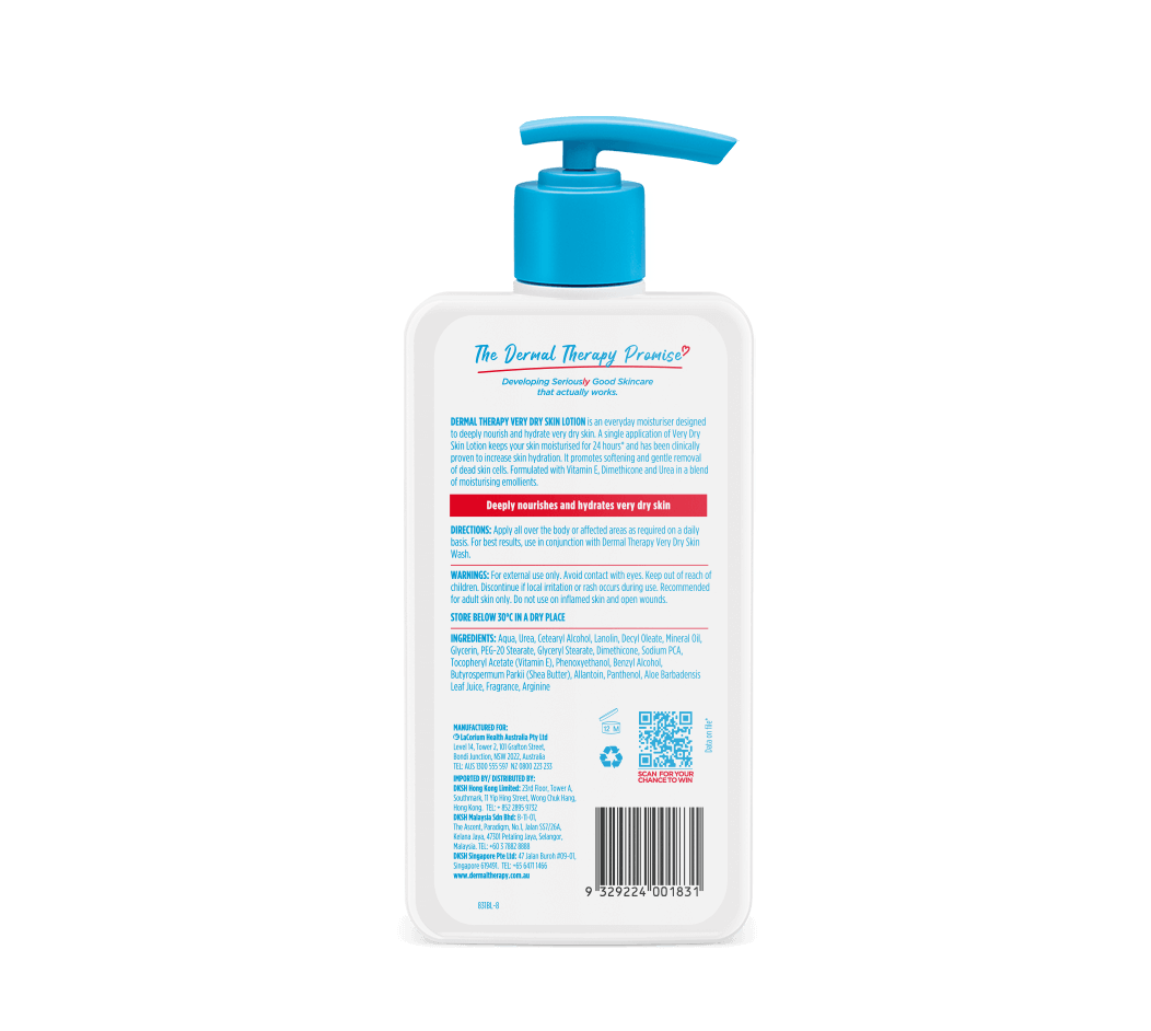 Dermal Therapy Very Dry Skin Lotion 500mL