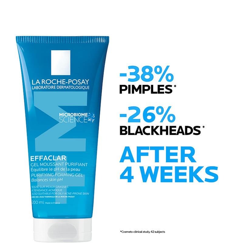 La Roche-Posay Effaclar Purifying Foaming Gel Cleanser 200mL