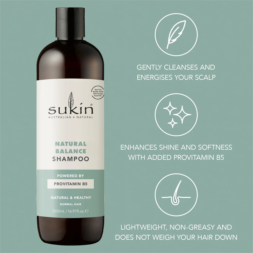 Sukin Natural Balance Shampoo 500mL